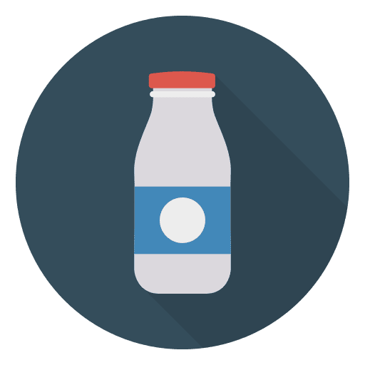 Milk milk food food and restaurant icon