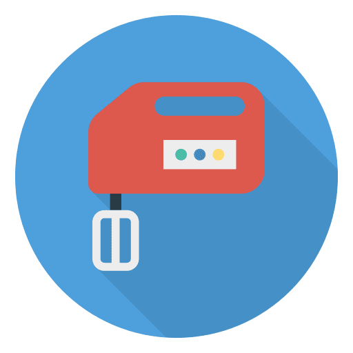 Mixer kitchenware food and restaurant technology icon