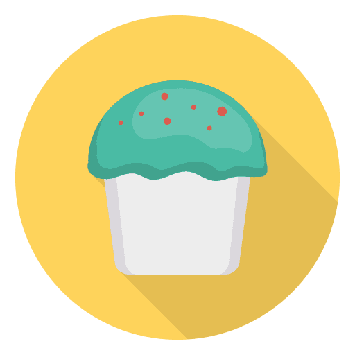 Muffin food and restaurant sweet dessert icon