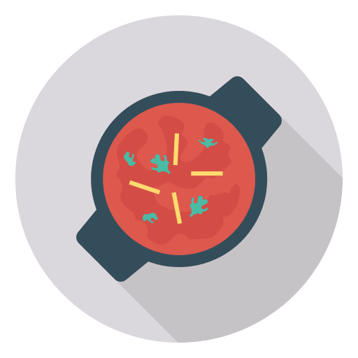 Paella food and restaurant spanish food summertime icon