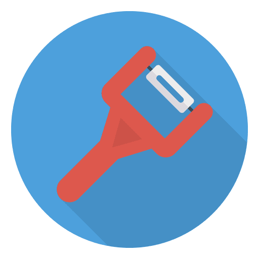 Peeler food and restaurant kitchen utensils cooking icon