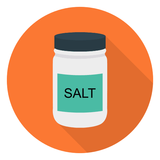 Salt pepper food cooking icon