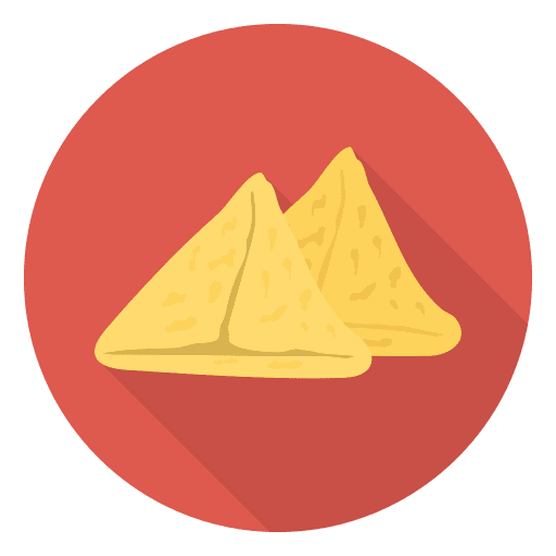 Samosa food and restaurant indian cultures icon