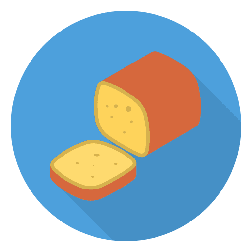 Bread toast bread food icon