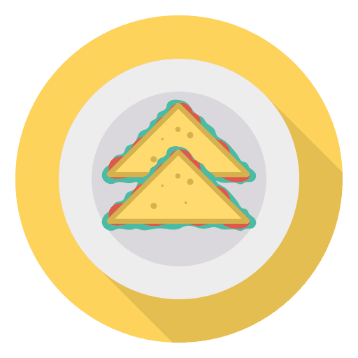 Sandwich food and restaurant sandwich meal icon
