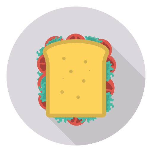 Sandwich snack sandwich food icon