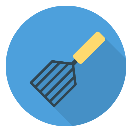 Spatula tool cooker kitchenware icon