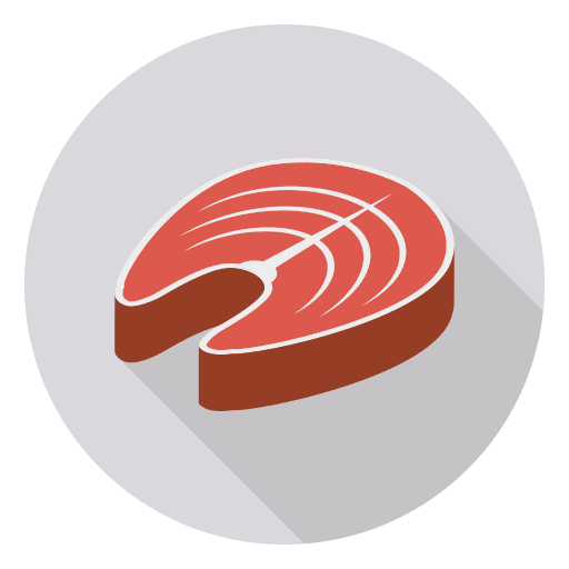 Steak grilled food gastronomy icon