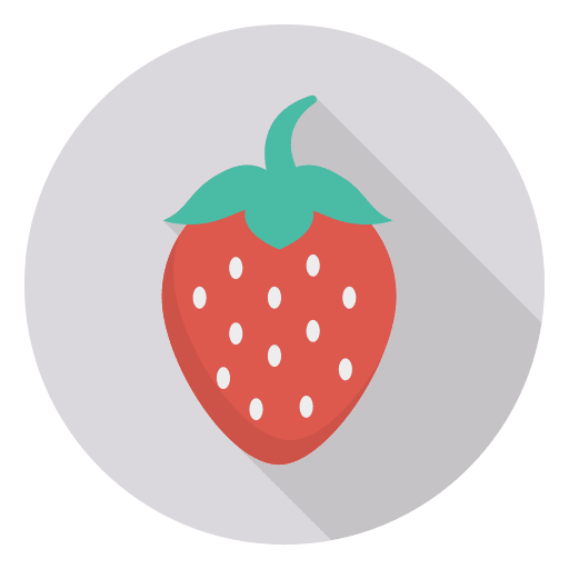Strawberry food strawberry food and restaurant icon