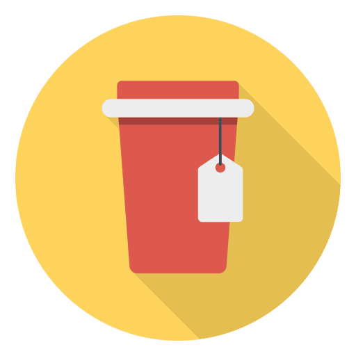 Tea cup tea cup tea take away icon