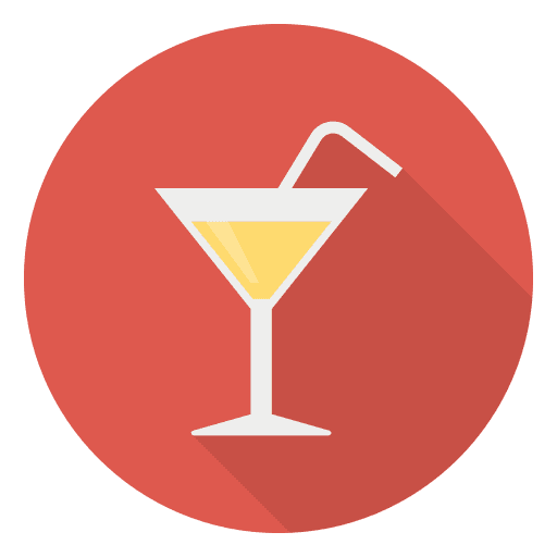 Cocktail alcohol alcoholic pub icon