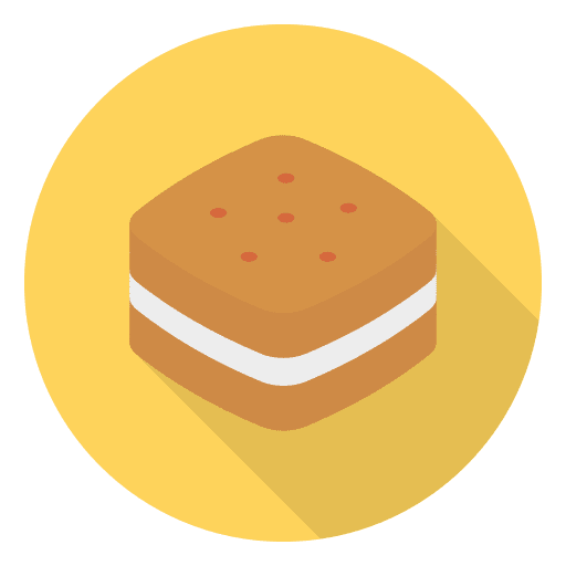 Cookie bakery biscuit cookie icon