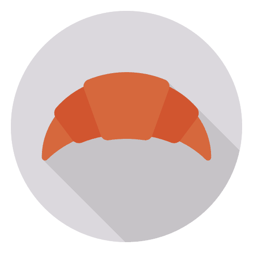Croissant food and restaurant bakery croissant icon