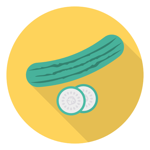 Cucumber vegetarian cucumber food and restaurant icon