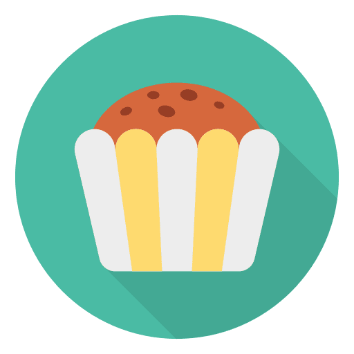 Cupcake muffin cupcake food and restaurant icon