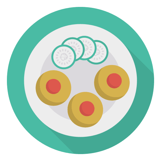 Dish plate dish gastronomy icon
