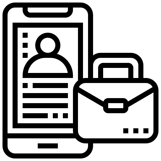 Employment employment agency resume icon