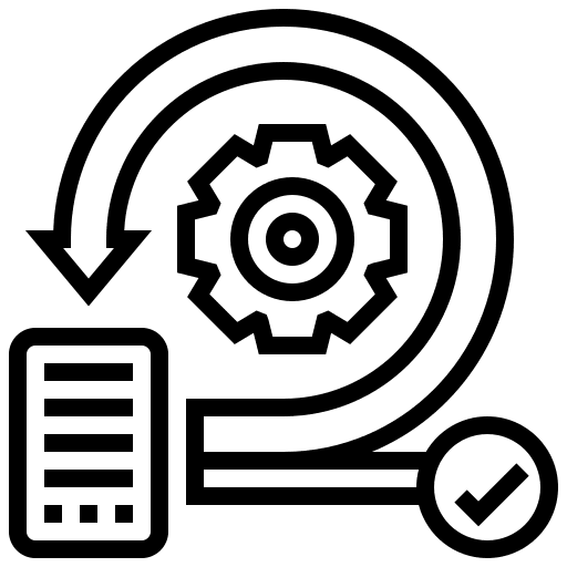 Iteration iteration cycle scrum icon