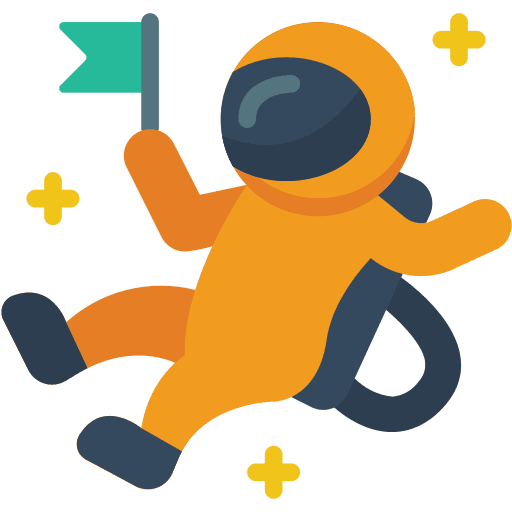 Astronaut people profession occupation icon