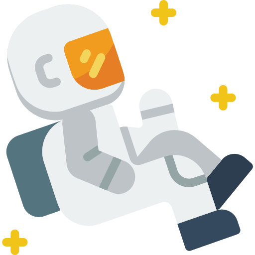 Astronaut profession people occupation icon