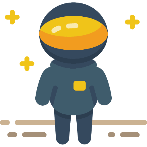 Astronaut professions and jobs astronaut people icon Astronaut professions and jobs astronaut people icon