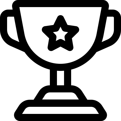 Trophy sports and competition trophy competition icon