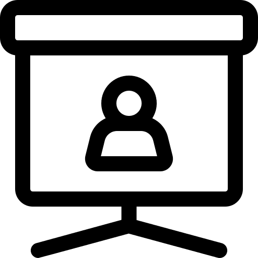 Presentation presentation slides meeting icon