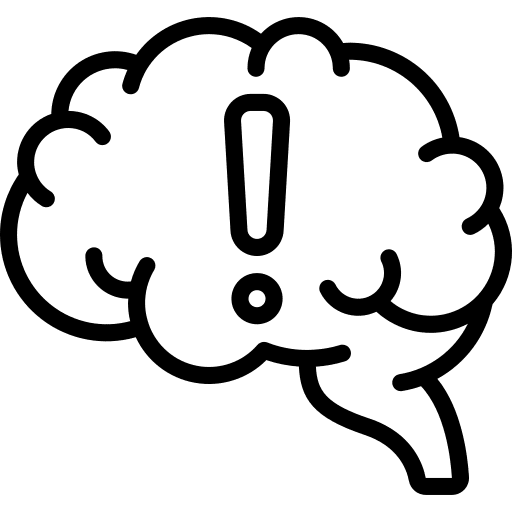 Brain medical body part healthcare and medical icon