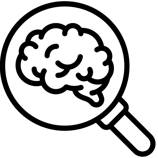 Brain body organ education human brain icon Brain body organ education human brain icon