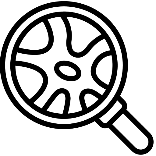 Nerves structure veins searching icon Nerves structure veins searching icon