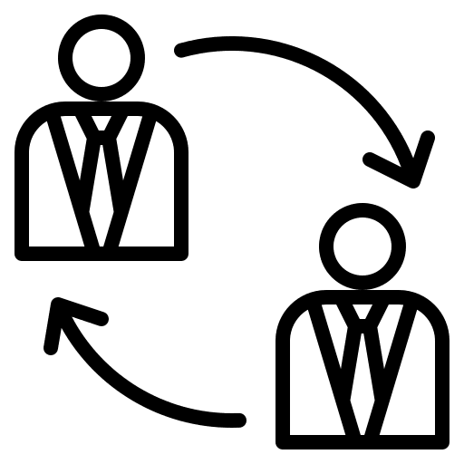 Businessman business and finance management manager icon