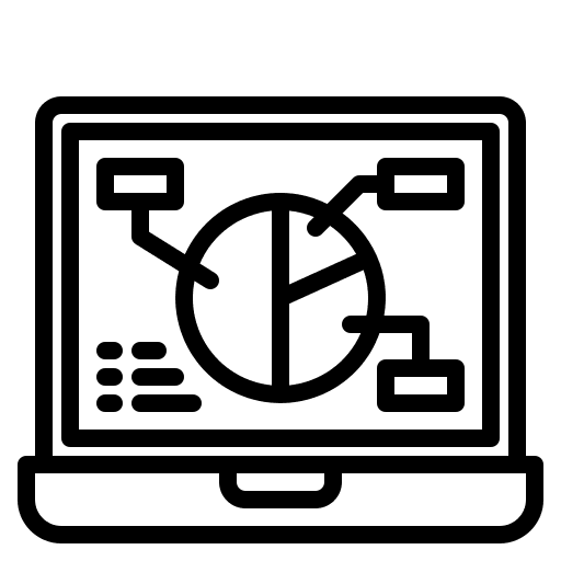 Pie chart statistics statistics report pie chart icon