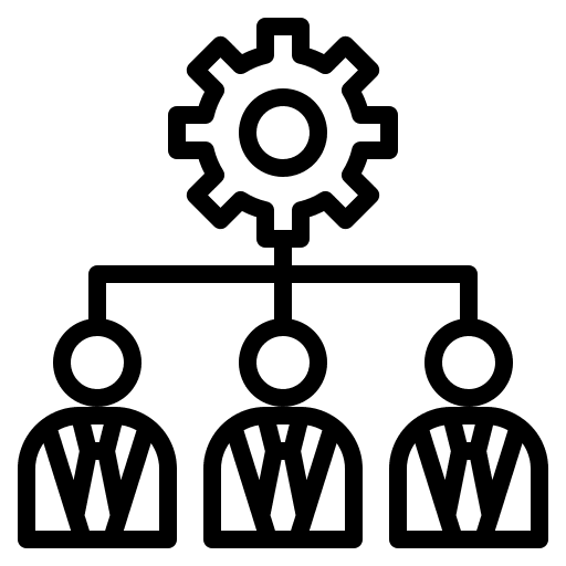 Management setting group network icon