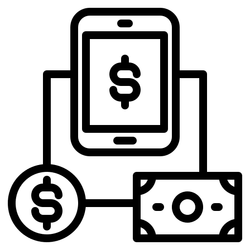 Money business and finance money transfer money icon