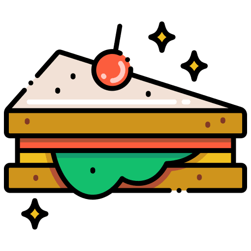 Brunch brunch sandwich bread icon