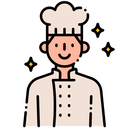 Chef professional career occupation icon