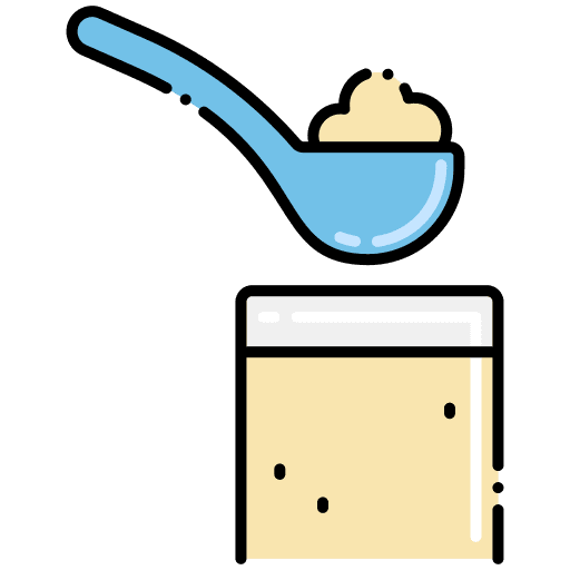 Yogurt nutrition drink drinking icon
