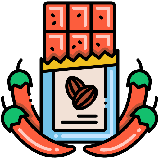 Chocolate bar sweet food and restaurant icon