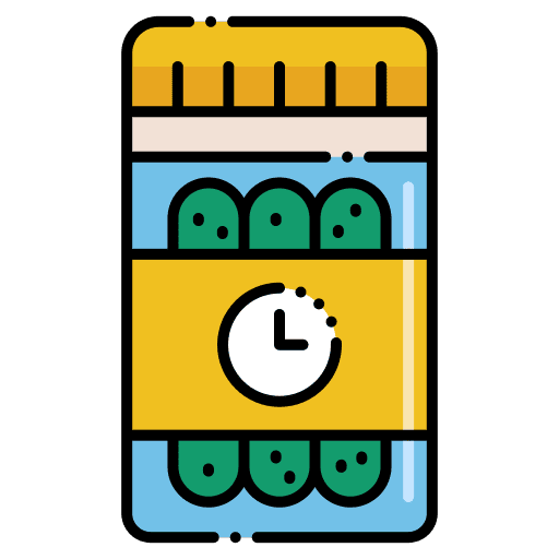 Fermentation pickle food ferment icon