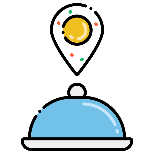 Food serving serving food and restaurant food serving icon