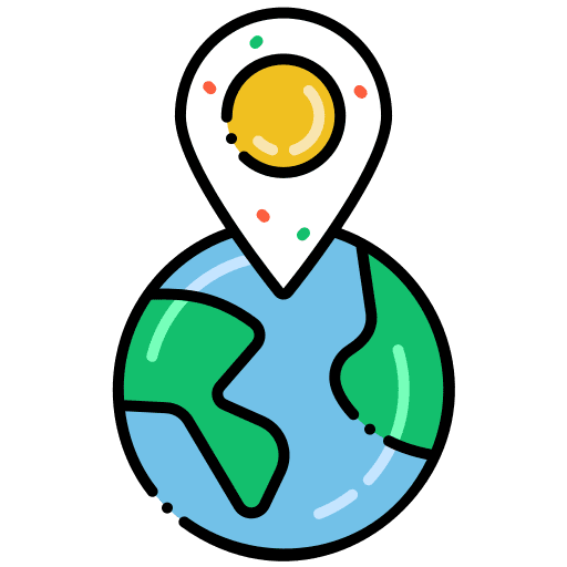 Location restaurant food and restaurant local icon