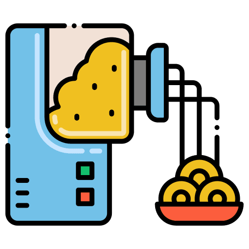 Pasta machine machine noodles pasta icon