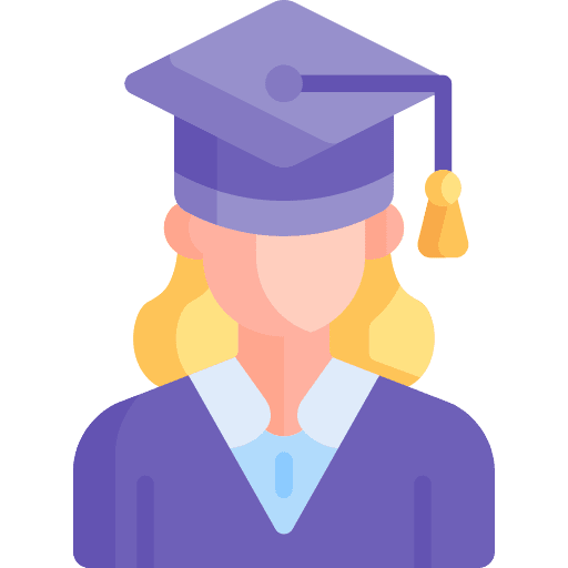 Student degree graduate university icon Student degree graduate university icon