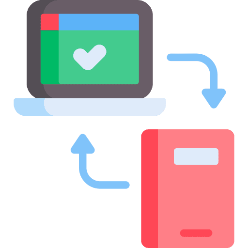 Exchange book pc computer icon Exchange book pc computer icon
