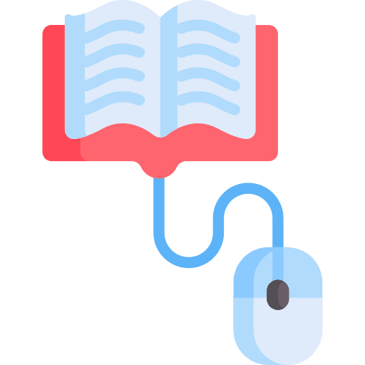 Online learning education online learning book icon Online learning education online learning book icon