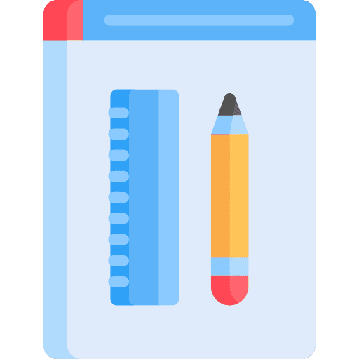 Online learning webpage pencil education icon Online learning webpage pencil education icon