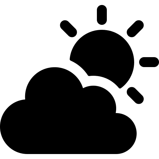 Cloudy day cloudy day meteorology cloud icon