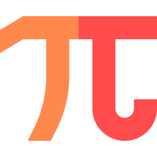 Number pi maths number pi surd icon