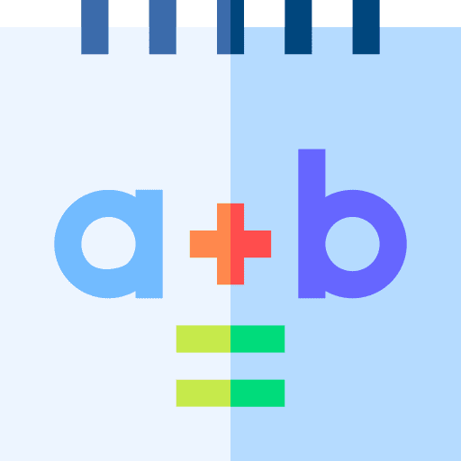 Notepad maths equation notebook icon Notepad maths equation notebook icon