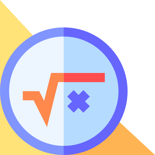 Square root square root maths mathematics icon Square root square root maths mathematics icon